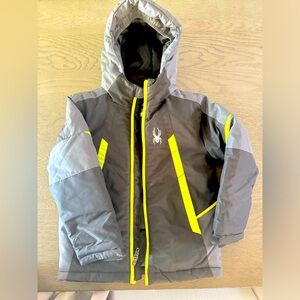 Spyder Snow Ski Jacket boys- Barely Worn US Size 5